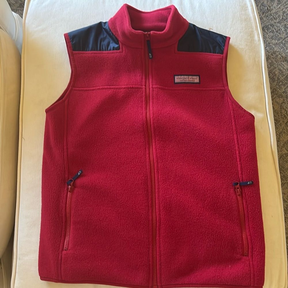 Vinyard Vines Fleece Vest Youth XL